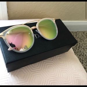 Pink Dior Sunglasses